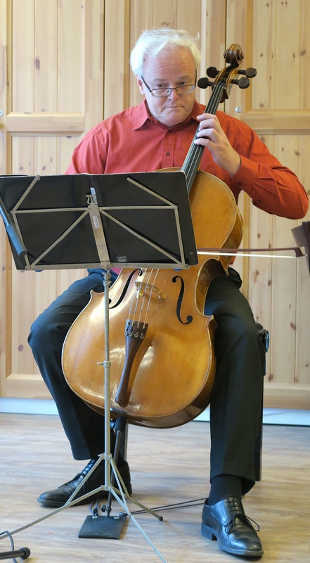 Foto cellist Eikenhorst Kwartet